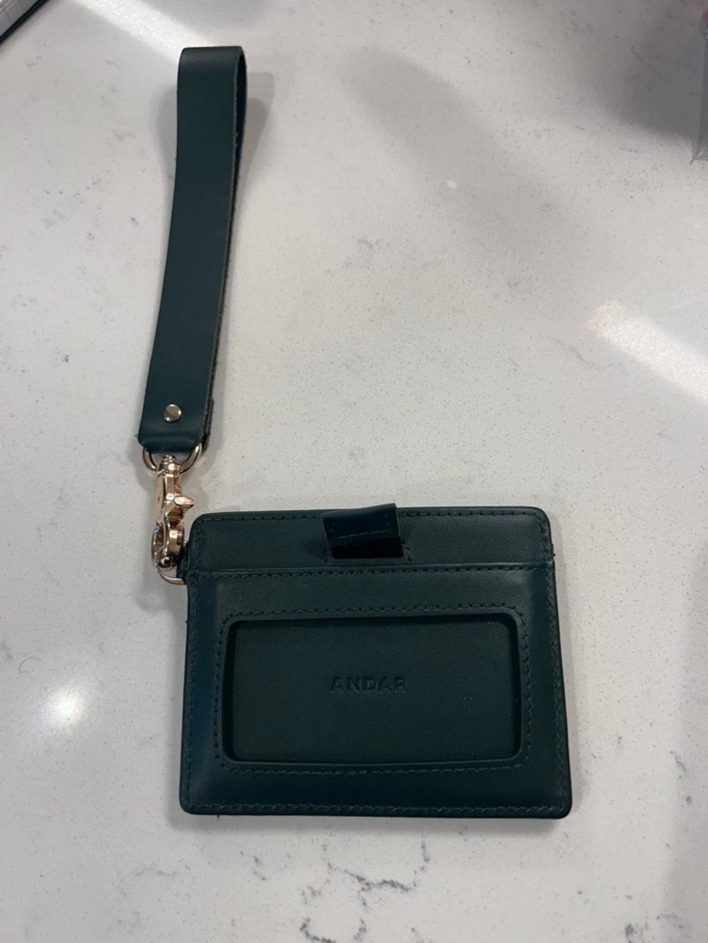 Dark olive green Denner wallet